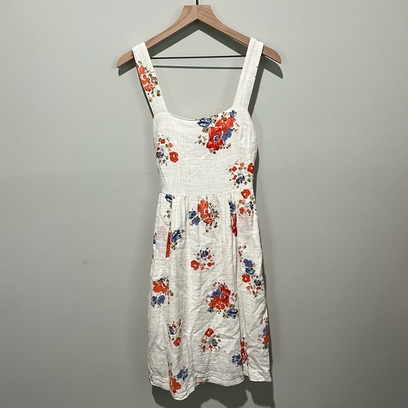 Anthropoligie Meadow Rue Ingalls Tie-Waist Dress Size 6 - Picture 2 of 12